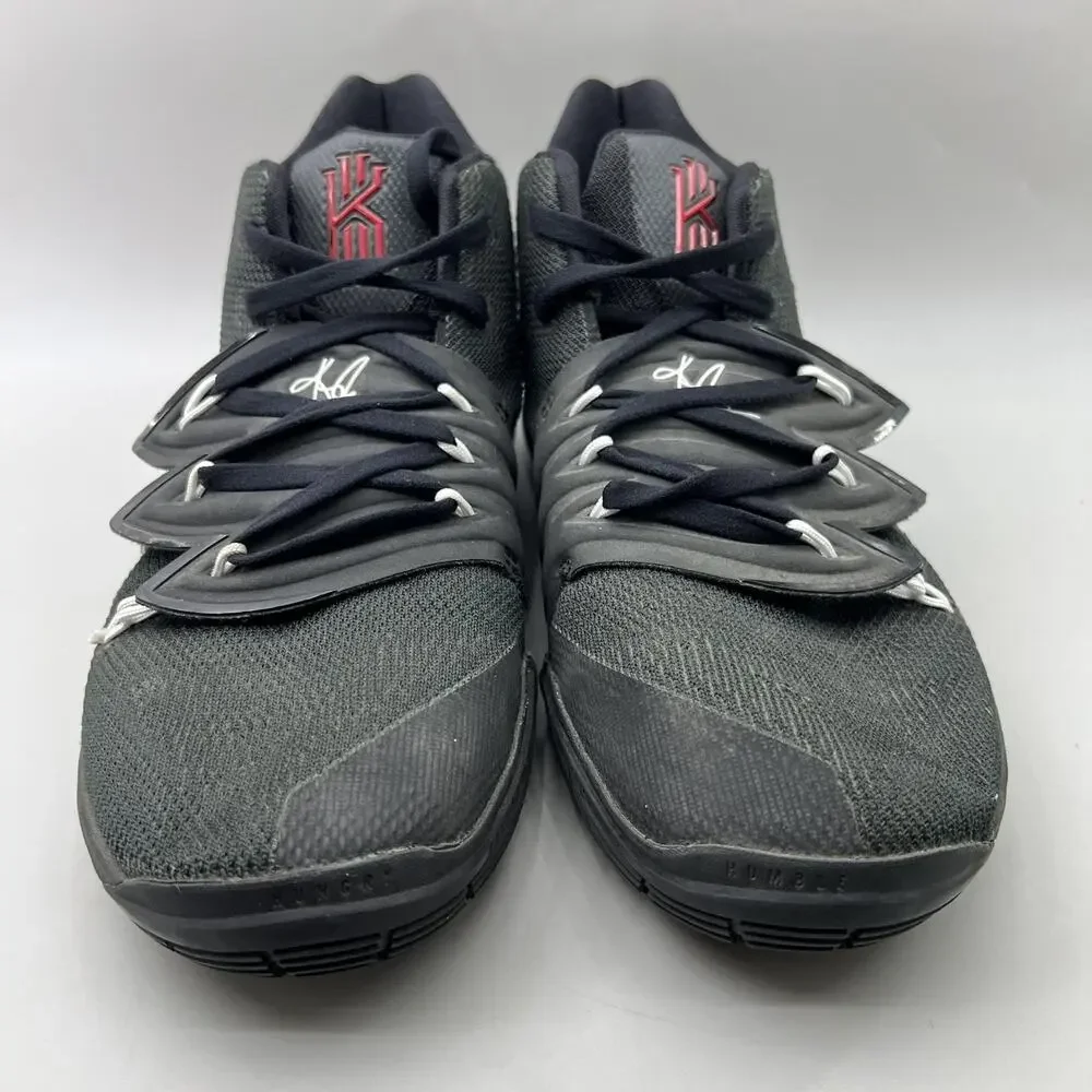 Nike Kyrie Irving 5 Basketball Sneakers Kids Size 6.5 Black Red Carpet Mid Shoes